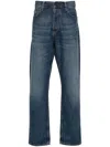 Carhartt Marlow Mid-rise Straight-leg Jeans In Blue