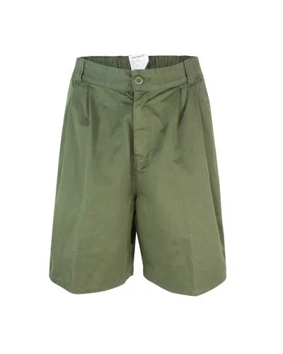 Carhartt Bermuda Short Turtle In Green