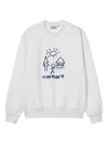 Carhartt Wip Masterpiece Sweatshirt In Gray