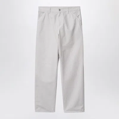 Carhartt Wip Men's Basalt Double Knee Pant In White