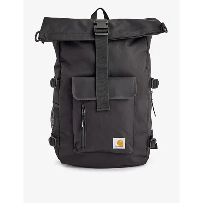CARHARTT MENS BLACK PHILIS WATER-REPELLENT POLYESTER BACKPACK