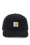 Carhartt Work In Progress Icon Adjustable Baseball Cap In Black