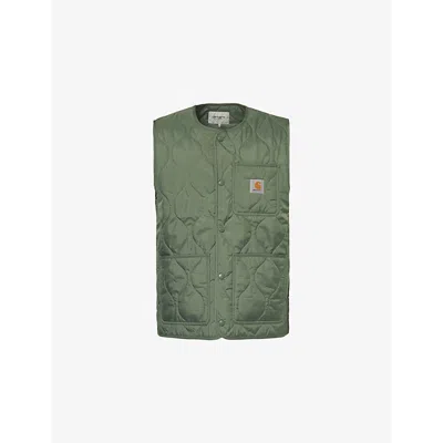 CARHARTT CARHARTT WIP MEN'S PARK SKYTON BRAND-PATCH RECYCLED-POLYESTER GILET