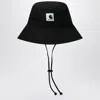Carhartt Wip Men's W'' Ashley Bucket Hat Black In Black