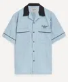 Carhartt Casual Shirt With Contrast Collar And Pockets In Blue