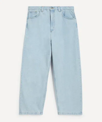 Carhartt Wip Mens Blue Brandon Loose Straight-fit Jeans
