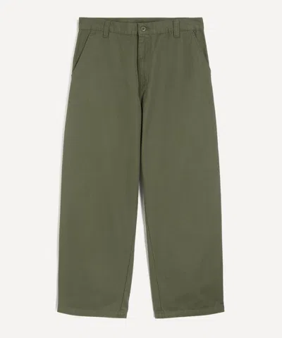 Carhartt Wip Mens Brady Twill Trousers In Green