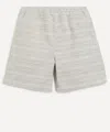 Carhartt Work In Progress Gellar Cotton Jacquard Shorts In Gray