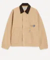 Carhartt Work In Progress Og Arcan Graphic Organic Cotton Canvas Jacket In Brown