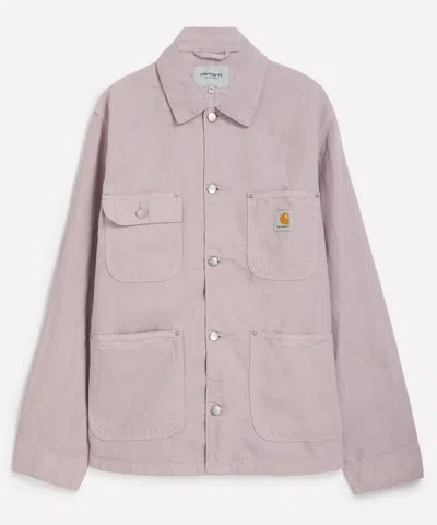 CARHARTT CARHARTT WIP MENS PINK WALTER CHORE JACKET