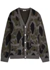 Carhartt Merton Button-up Cardigan In Grey