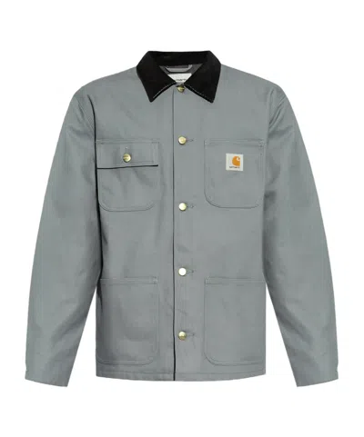 Carhartt Wip Michigan Coat In Gray