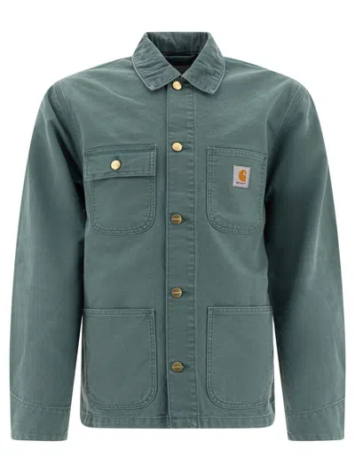 Carhartt Wip "michigan Coat" Jacket In Green