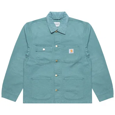 Pre-owned Carhartt Wip Michigan Coat 'silver Pine' | Green | Men's Size L