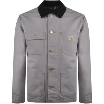 Carhartt Michigan Organic Cotton Jacket In Grey