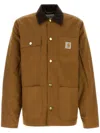 Carhartt Wip Michigan Winter Jacket In Brown