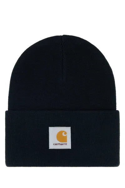 CARHARTT CARHARTT WIP MIDNIGHT BLUE ACRYLIC WATCH HAT