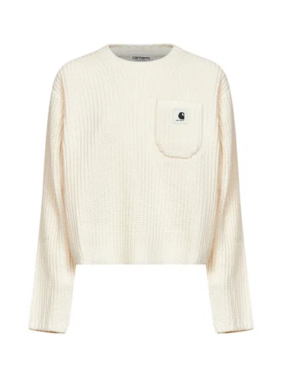 Carhartt Wip Mira Sweater In Neutral