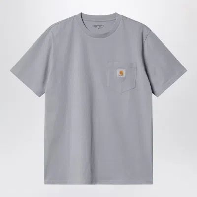 Carhartt T-shirt With Pocket In Gray