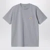 Carhartt Wip  Mirror S/s Pocket T-shirt In Gray