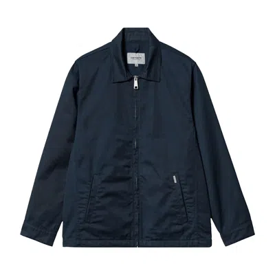 Pre-owned Carhartt Wip Modular Jacket 'mizar' | Blue | Men's Size M