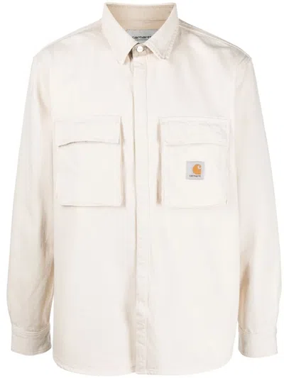Carhartt Wip Monterey Shirt Jacket In Neutral