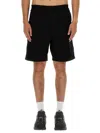 Carhartt Flint Shorts With Back And Side Pockets In Black