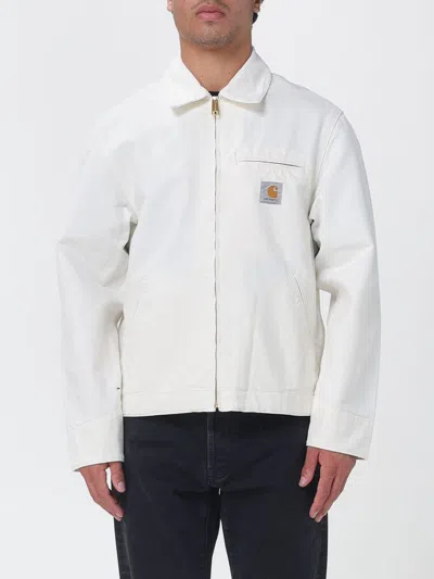 Carhartt Wip Detroit Jacket In Organic Cotton Canvas With Velvet Collar In Multi