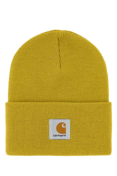 Carhartt Wip Mustard Acrylic Watch Hat