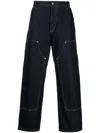 Carhartt Wip "nash Double Knee" Pant Clothing In Black