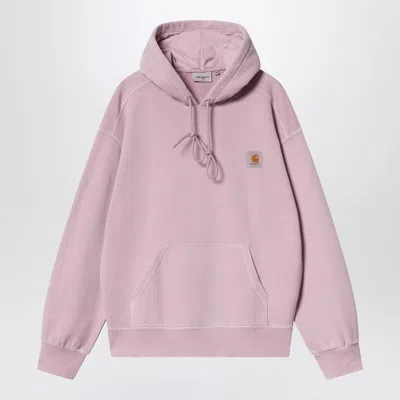 Carhartt Wip Nelson Hoodie Sweatshirt In Hortensia In Gd Hortensia