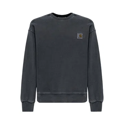 Pre-owned Carhartt Wip Nelson Sweatshirt 'black' | Men's Size L