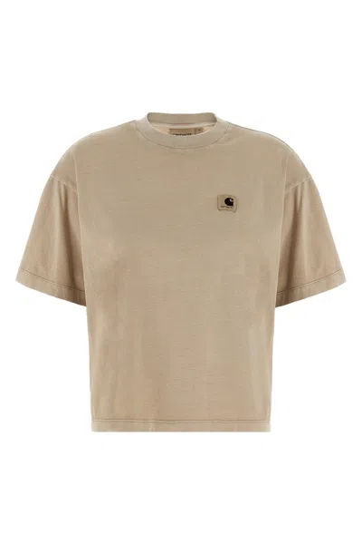 Carhartt Wip 'nelson' T-shirt In Brown