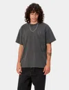 Carhartt Short Sleeve Nelson T-shirt In Charcoal Grey