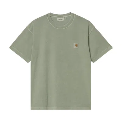 Pre-owned Carhartt Wip Nelson Tee 'park' | Green | Men's Size Xxl