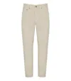 Carhartt Wip Newel Fleur De Sel Trouser In Neutral
