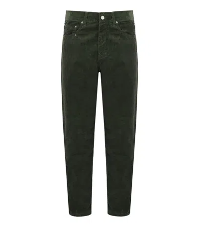 Carhartt Wip Newel Opuntia Pants In Green
