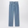 Carhartt Wip Noxon Blue Denim Pants In Blue