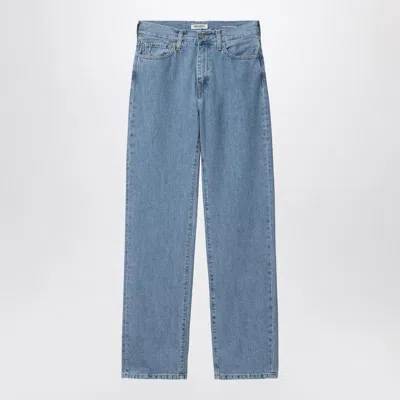 Carhartt Noxon Trousers Denim Five Pockets In Blue