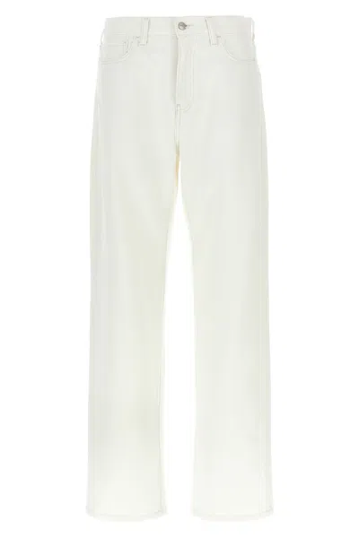 Carhartt Wip 'noxon' Jeans In White