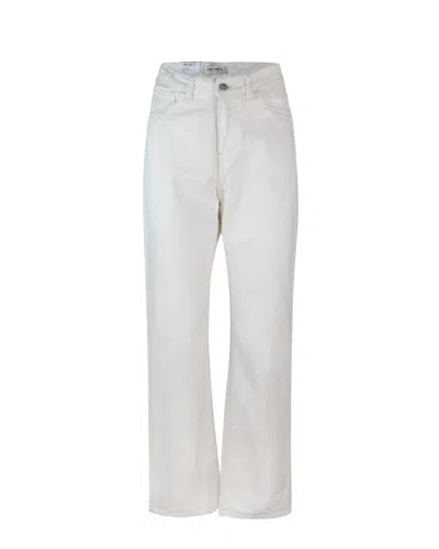 Carhartt Wip Noxon Trousers In White