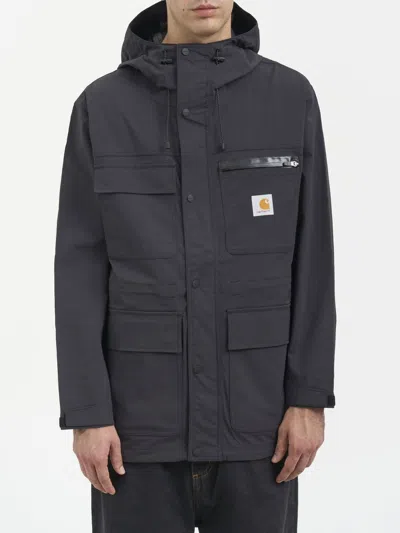 Carhartt Wip Nylon Bowden Jacket In Black