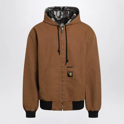 Carhartt Wip Og Active Jacket 50th Anniversary Edition Canvas Hamilton Brown