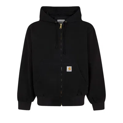 Pre-owned Carhartt Wip Og Active Jacket 'rinsed Black' | Men's Size Xl