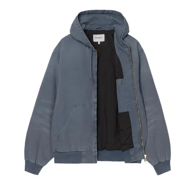 Pre-owned Carhartt Wip Og Active Jacket 'stone Canvas' | Blue | Men's Size Xxl