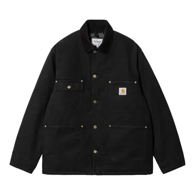 Pre-owned Carhartt Wip Og Chore Coat 'black'
