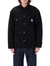 Carhartt Long Sleeve Casual Jacket In Black