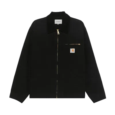 Pre-owned Carhartt Wip Og Detroit Jacket 'black/black' | Men's Size Xl
