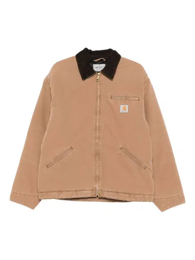 Carhartt Wip Og Detroit Jacket Clothing In Brown