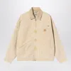 Carhartt Yellow Denim Og Detroit Jacket In Neutral